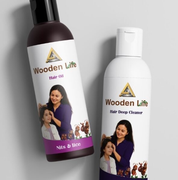 Wooden Life Hair Oil + Deep Cleaner